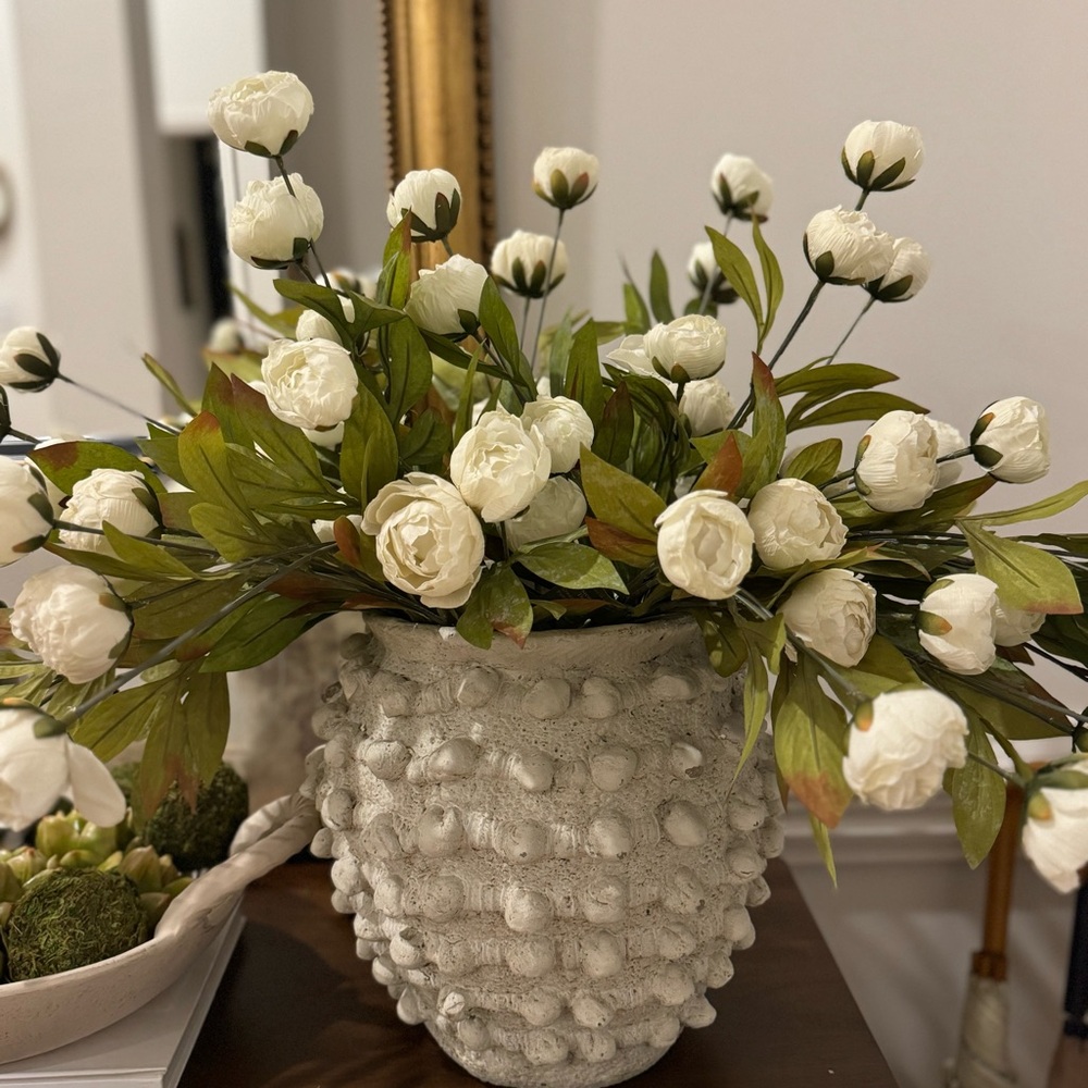 NEW 5 Pack: Cream Peony Stem by Ashland®